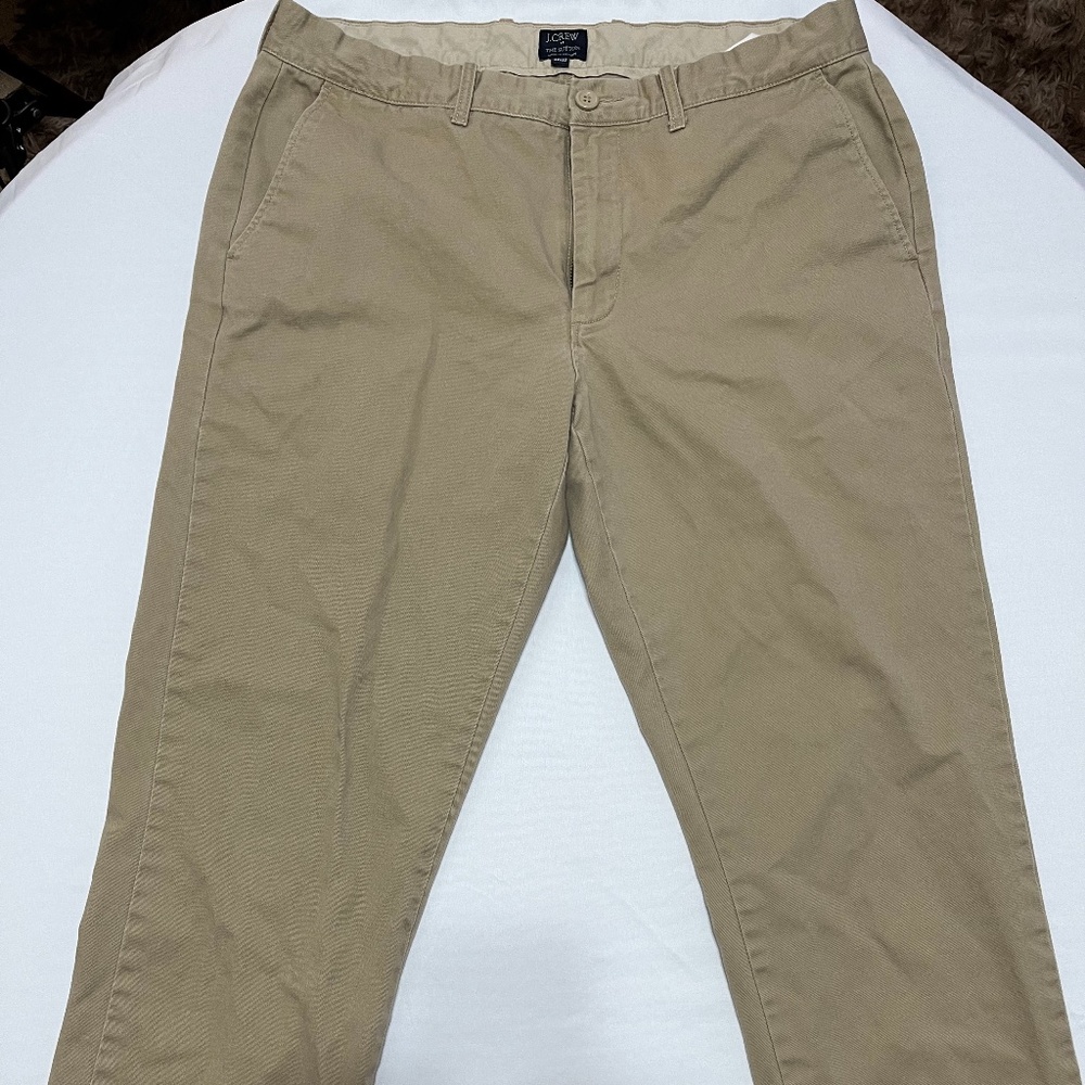 j crew khaki pants the Sutton